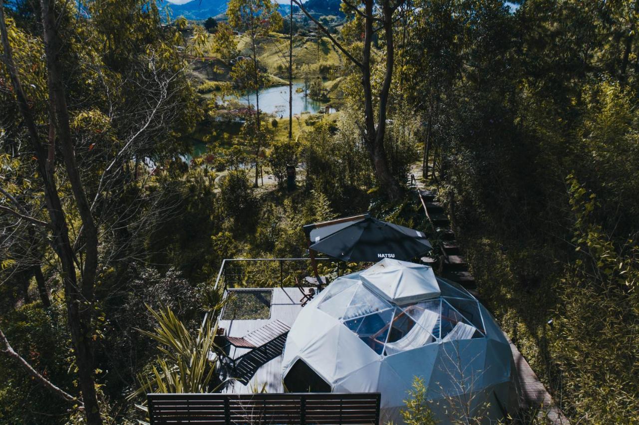 Готель Domus Glamping Гуатапе Екстер'єр фото